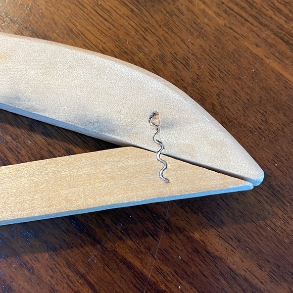 VINTAGE WOODEN HANGER - ABBEY HOTEL 151 W. 51ST ST. NYC  - NICE COLLECTIBLE! - Picture 6 of 10